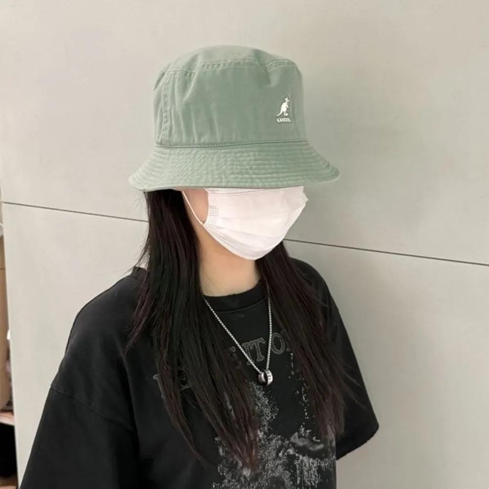 KANGOL Hat Kangol Washed Bucket 4224 Sage Green Bucket Hat ME