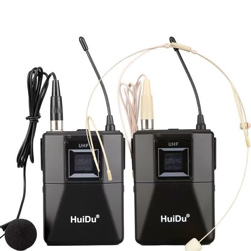 HuiDu HD-9314 Professional U-Band Wireless Microphone System (CN Version)