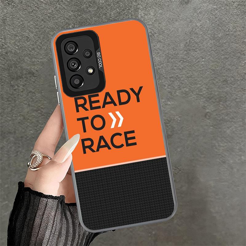 Ready To Race Shockproof Phone Case for Samsung A17 A16 A15 A14 A37 A57 A36 A56 A26 A35 A55 A25 A34 A54 A24 A13 A23 A33 A53 A07