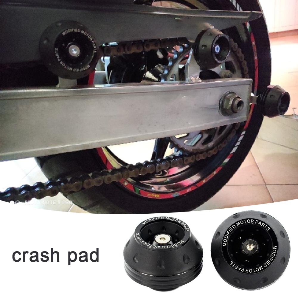 2 Pcs Wheel Protection Motorbike Crash Pads Protector Motorcycle Crash Protect Motocross Crash Pad Wheel Frame