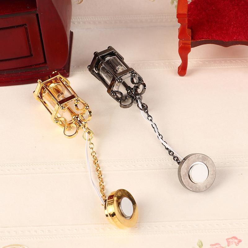 1:12 Dollhouse Miniature Ceiling Lamp Chandelier Led Wall Light Furniture Decor