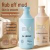 Fruit Acid Sea Salt Exfoliating Body Scrub Gel: All-Purpose Dead Skin Remover for Shower