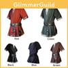 Stylish V-neck Medieval Tunic Top Shirt For Men Perfect For Renaissance Festivals