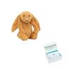 JELLYCAT Bonnie Rabbit Series Shy Gold Bonnie Rabbit Companion Doll Plush Doll 31cm High