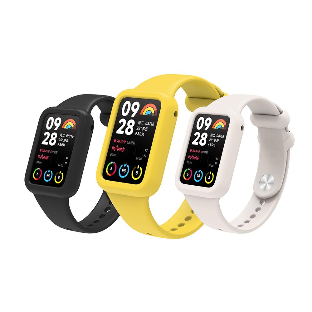 Soft TPU Watchband For Xiaomi Mi Band 8 Pro 8Pro Strap Band For Xiaomi Smart Band 8 Pro Wriststrap Wristband Bracelet Belt&Case