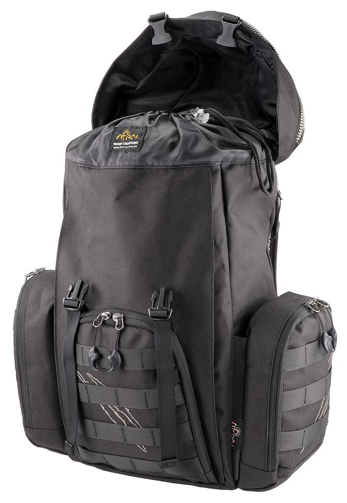 Morn Creations Tyrannosaurus Rucksack, Mittel, TR-102 (SCHWARZ)