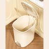 Pedal Bathroom Trash Can for Kitchen Hotel Home or Office 8/12L Trash Can with Lid for Household and Professional