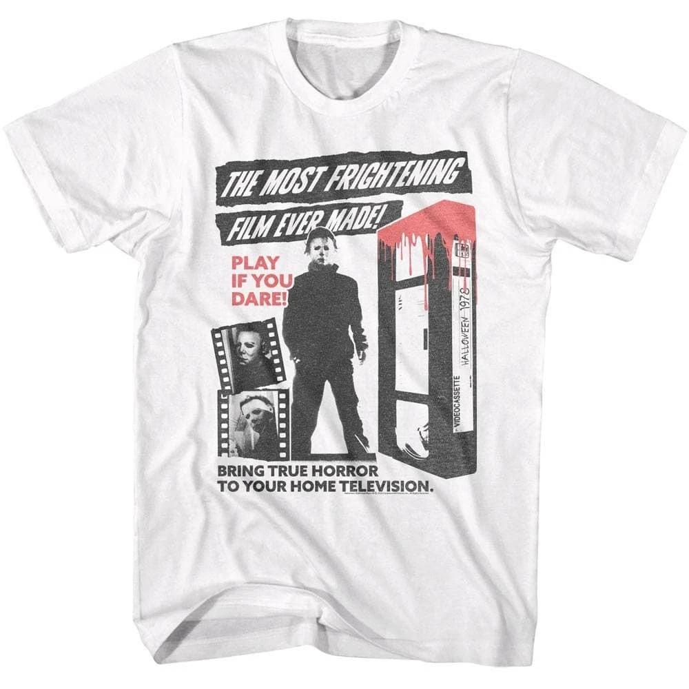 

Halloween The Most Frightening Film Ever Men s T Shirt L