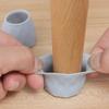 Silicone Chair Legs Covers Hardwood Floor Protectors Mat Furniture Table Foot Pads Floors Protection Anti Scratch Chair Leg Caps