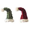ABWR-Cute Christmas Bottle Cover 2Pcs Santa Wine Bottle Sleeve Decoration Wine Hat For Holiday