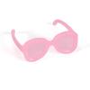 2pcs/set Doll Sunglass Retro Cool Doll Glasses Round Frame Mini Plastic Glasses for Doll  Kids Toy