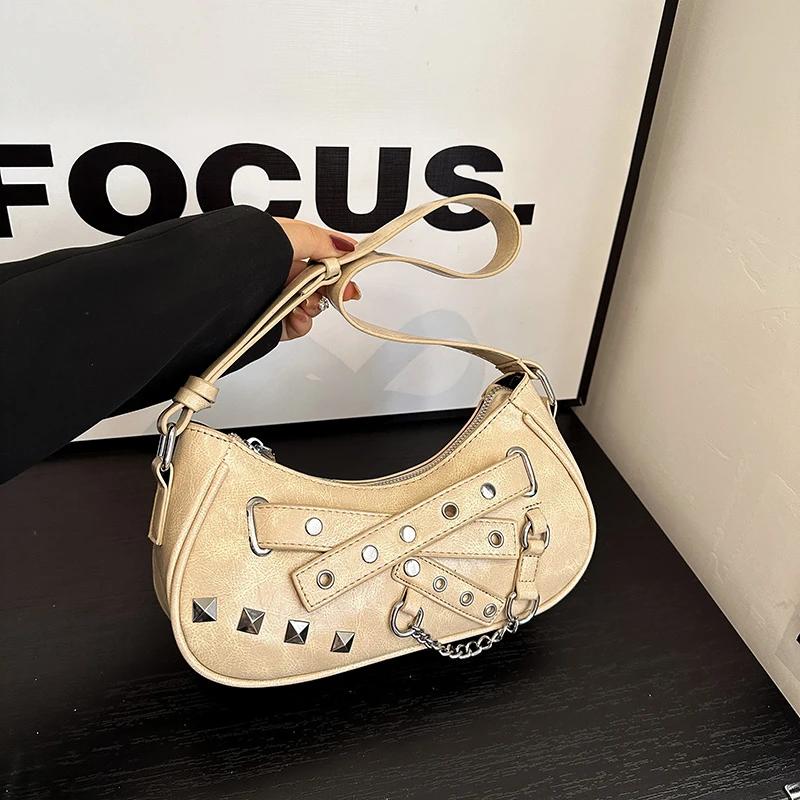 Women's shoulder bag with inner compartment PC bags zipper pocket seam  solid