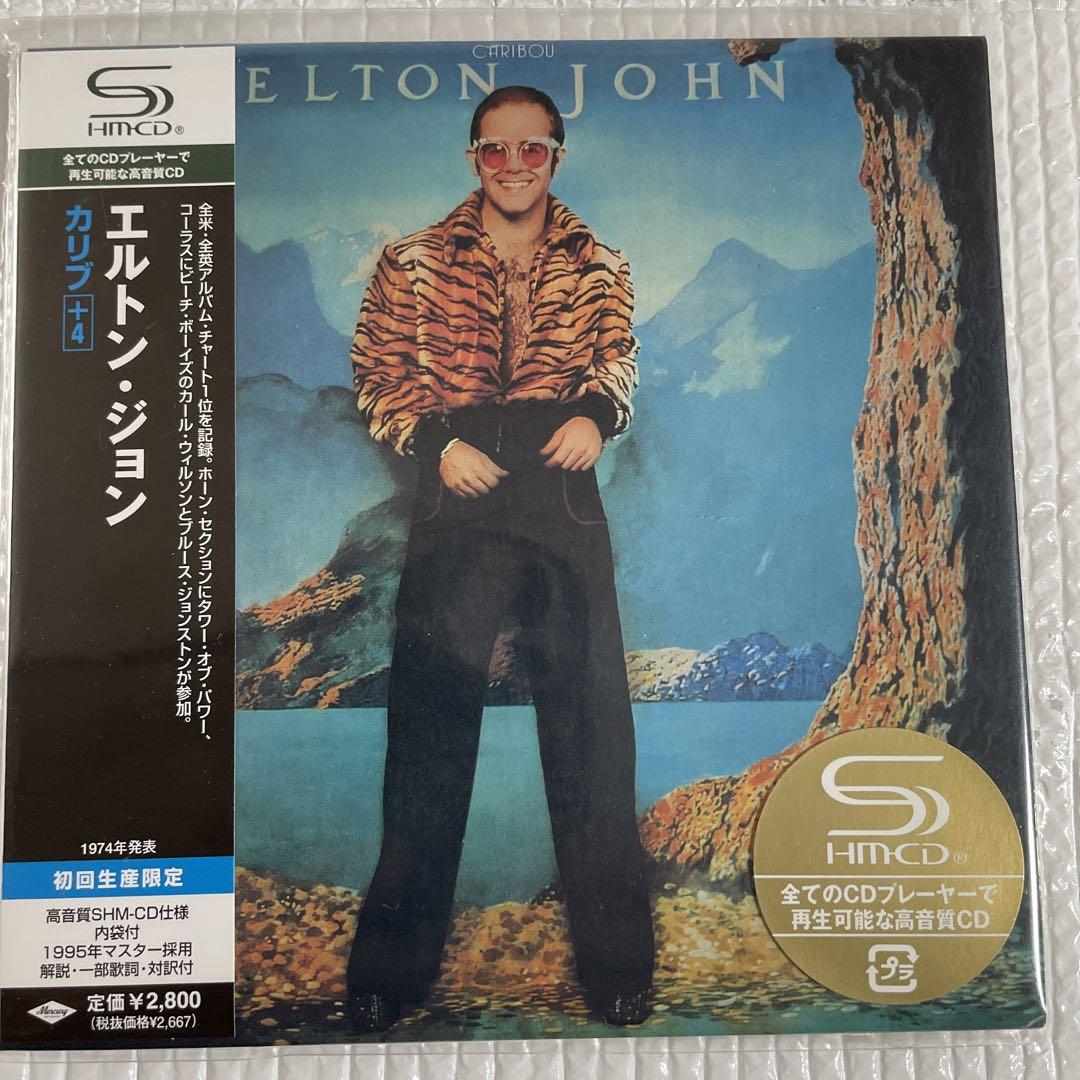

[USED] Paper jacket AOR CD Elton John/Carib+4