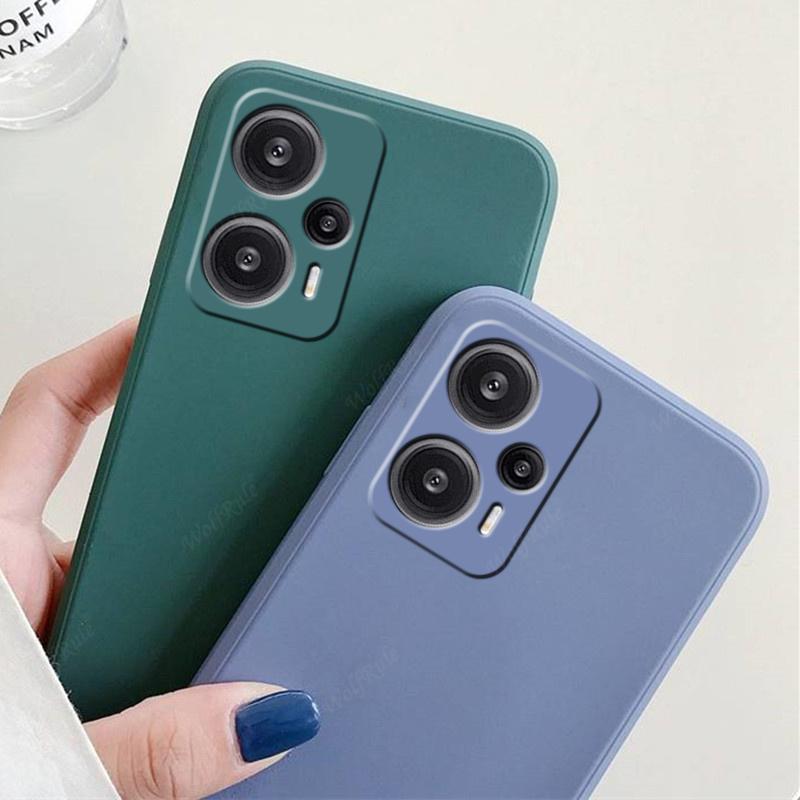 For Cover Xiaomi Poco F5 Case Poco F5 Shockproof Liquid Silicone Phone Bumper TPU Soft Case Poco F4 5G X3 X4 M3 M4 F5 Pro Fundas