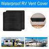 2Pcs RV Sun Blackout Vent Cover Reflective Heat Insulation Skylight Window Shade Foldable Motorhome Roof Ventilation Shield Universal RV Accessories