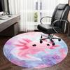 1PC Axolotl Ocean Non-Slip Floor Round Carpet, Office, Family, Bedroom, Large Area Rug Indoor Rugs,  Durable Polyester-Z0413
