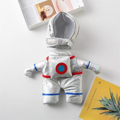 Ropa para mascotas Estilo Astronauta Sombrero Envolvente Completo Transpirable Perros Gatos Exploración Espacial