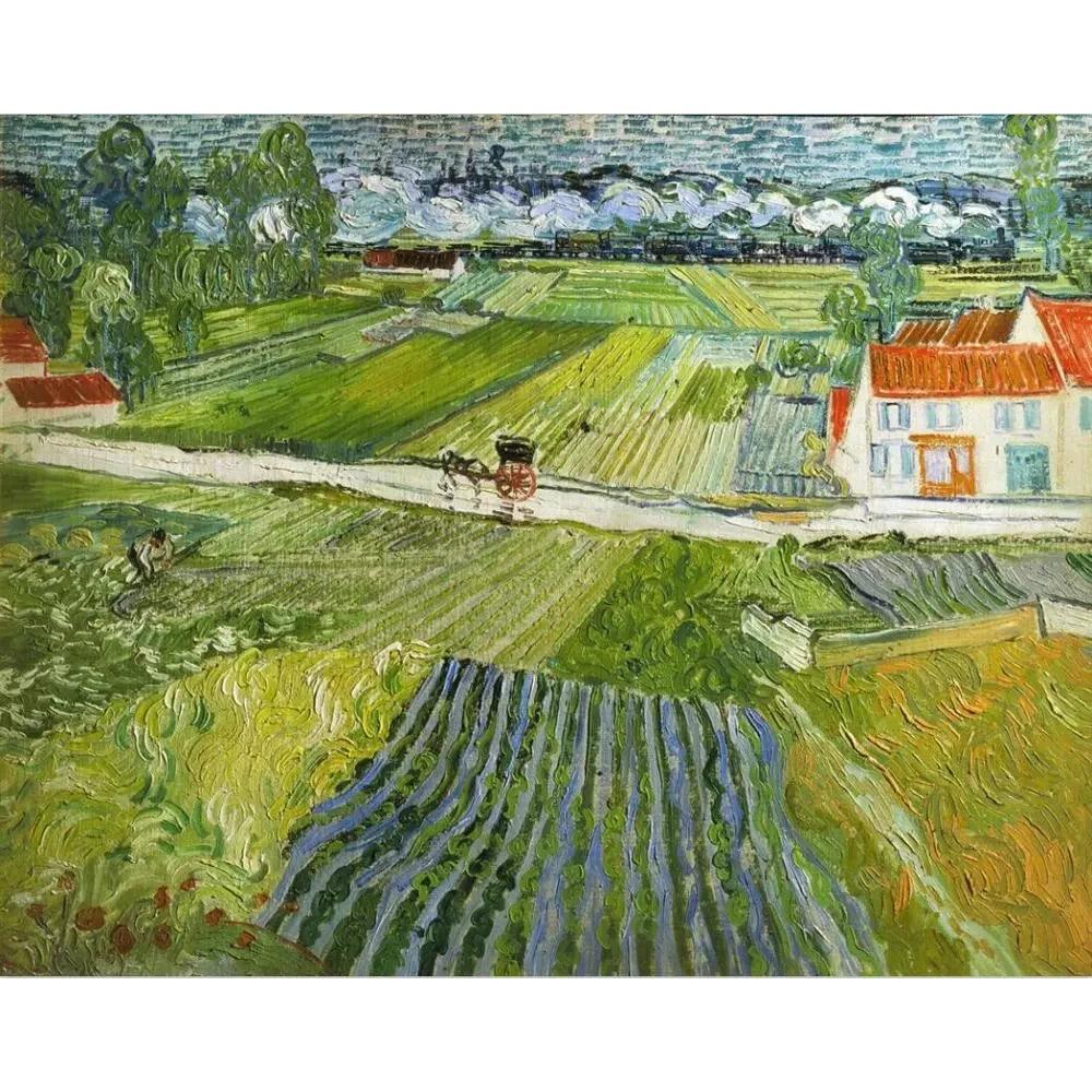 Natural Landscape HD Print Van Gogh Masterpiece Poster Starry Sky Sunflower Canvas Painting Modern Home Decor Wall Art Picture