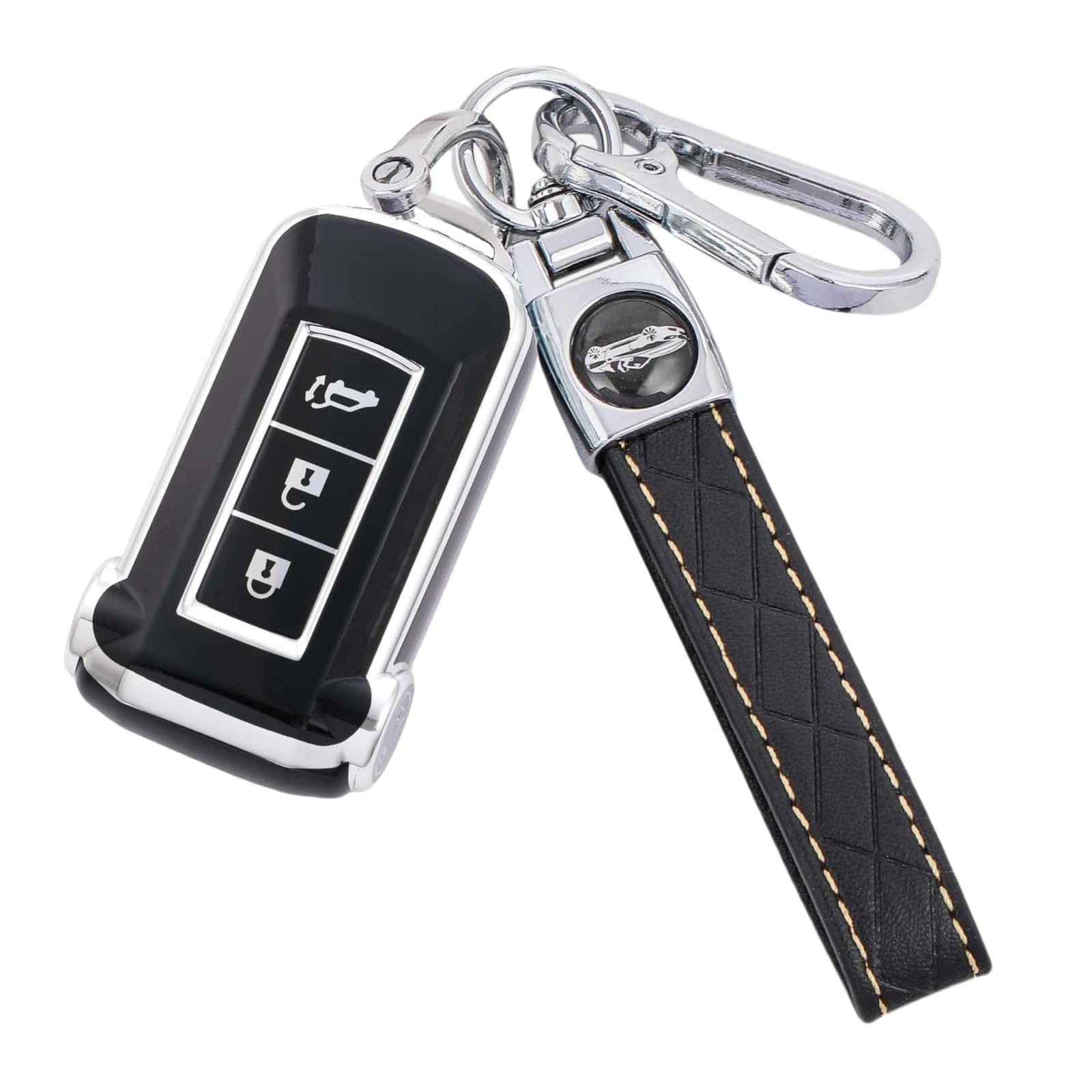 

[YANMW] Delica D5 Key Case Compatible with Mitsubishi ek Space key case чёрный