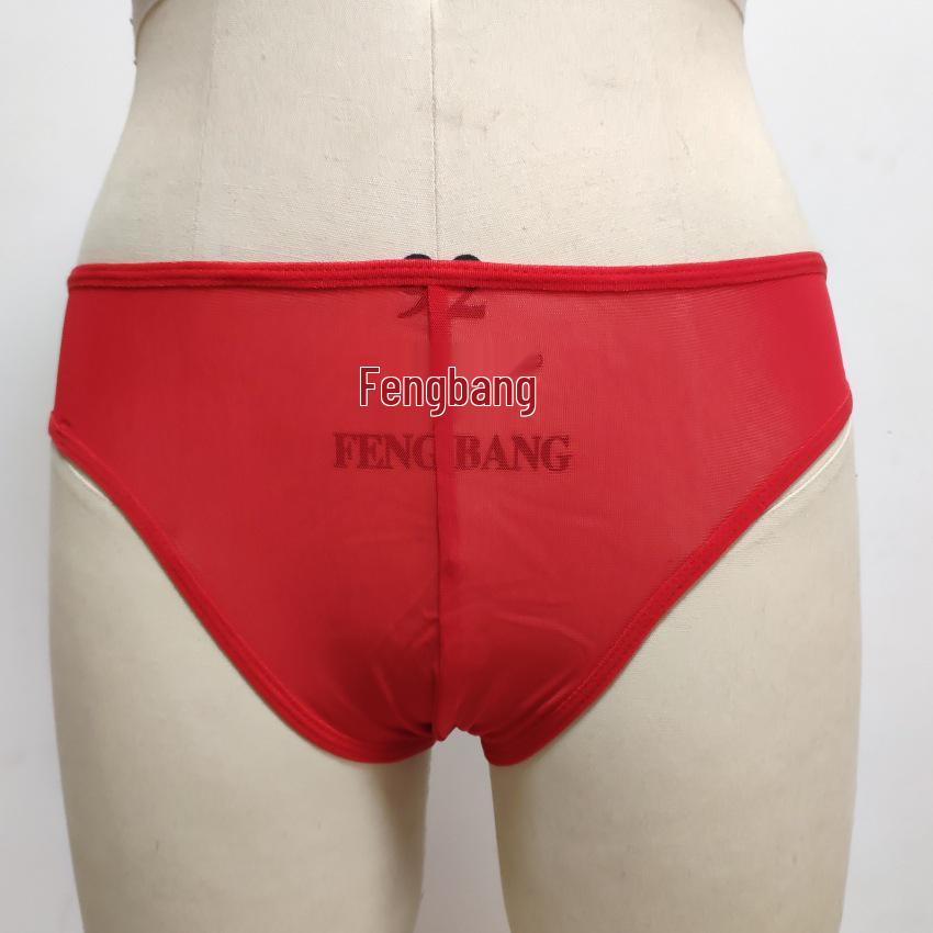 Lenjerie Sexy Unisex din Plasă: Chiloți transparenți din plasă de pește mărimi mari în negru, alb, roz, mov