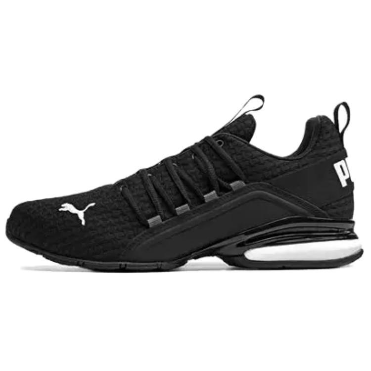PUMA Axelion Block  Black White  Men s 193148-01 EU 40