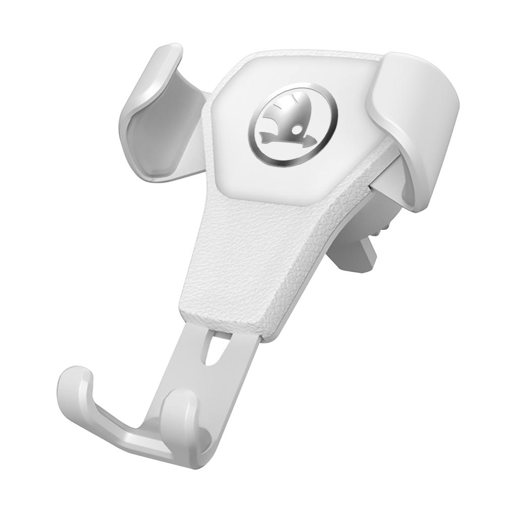 AAAAR1 Car Interior Phone Holder Bracket Auto Air Outlet Vent Cellphone Support Accessories for Skoda Rapid Fabia Octavia Superb Kamiq