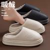 Thick bottom super cute cotton slippers women's winter new home indoor cartoon bear warm plush cotton mop