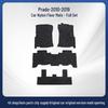 Black Nylon Car Mats for 10-19 Toyota Prado - Dirt-Resistant Interior Accessory