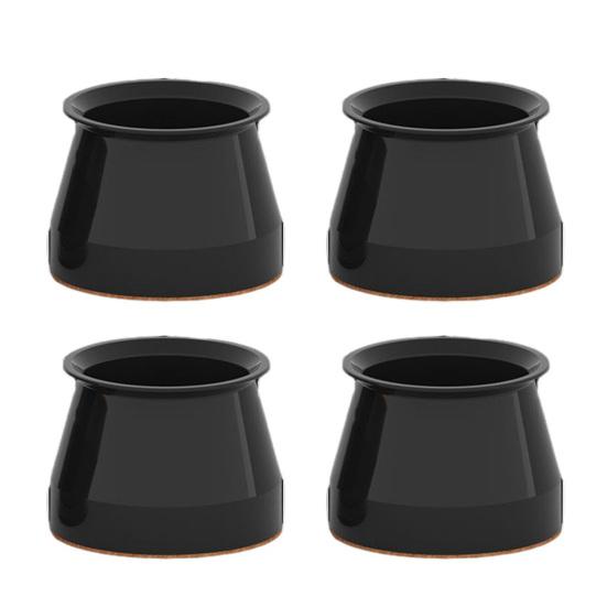 4 Adet Sandalye Ayağı Zemin Koruyucu Sert Ahşap Zeminler Keçe Pedler Yastık Silikon Mobilya Ayağı Koruyucuları Yapıştırıcı Gerekmez Elastik Kapaklar