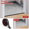 1PC 2mX4cm PVC Wood Floor Transition Strip Edge Closing Strip Self-adhesive Seam Stripwood Grain Flat Buckle Dge Pressing