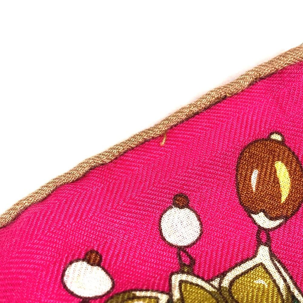 Hermes Maharaja's Jewelry Calle Jean 140 Large Format Shawl Stole / Shawl Scarf