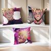 Anime Comic Bule L-Lock Shidou R-Ryusei Cozy Soft Pillow Case for Sofa Living Room Home Office Decor Protective Covers
