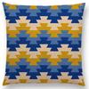 Colorful Geometric Pattern Square Cushion Cover Pillow Case Decorative Line/ Throw Pillows Cushions for Home Decor X