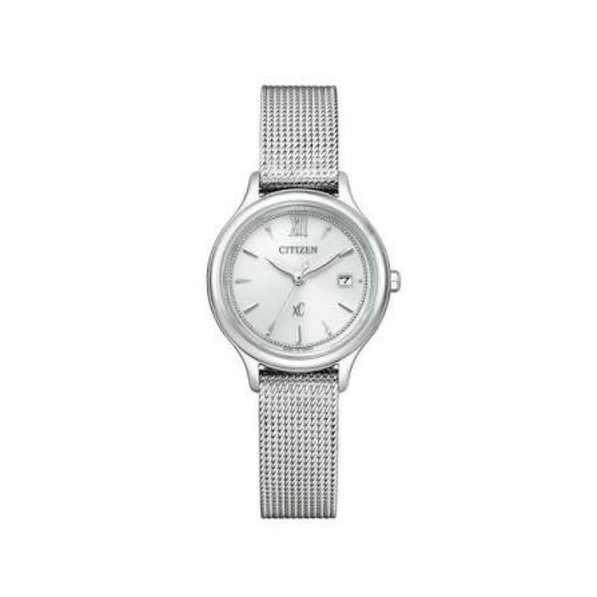 CITIZEN] Watch Cross Sea xC Eco Drive (Silver/Waterproof/Ladies) Solar