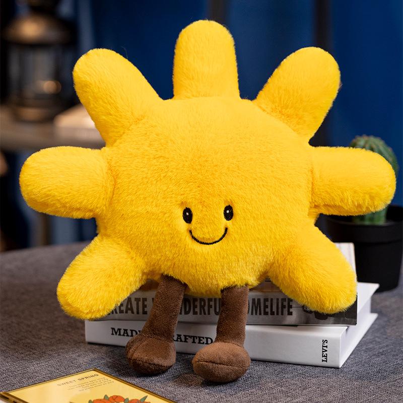 Nordic Style Sun, Moon & Star Plush Toy Cushion Set Small