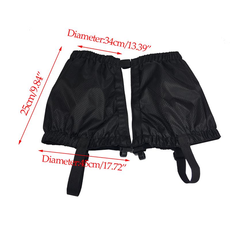 

1 пара снежных гетр Легкие Водонепроницаемые Регулируемые Гетры на лодыжку Для Пешего Туризма Прогулок Альпинизма На Открытом Воздухе Рыбалки Охоты