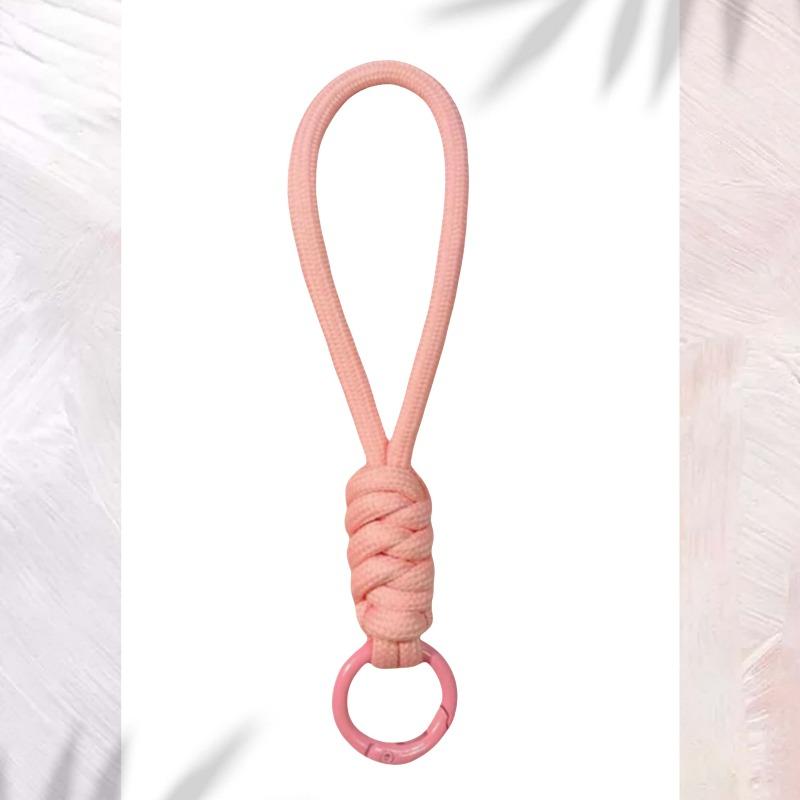 Kombinacja kolorów węzeł smycz do telefonu kreatywna krótka pleciona smycz etui na telefon komórkowy breloczek może być odpinana lina zapobiegająca utracie