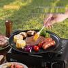 ZISIZ Outdoor Iron Griddle Pan