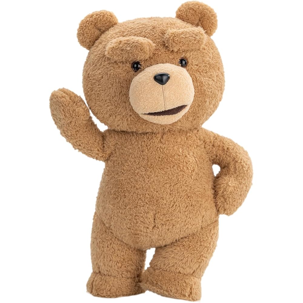 Pop Mart Ted2 Action Plush Toy Soft Stuffed Animal 30cm