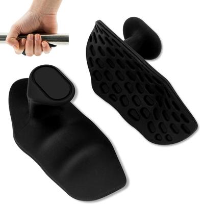 Anti-Slip Workout Grips for Men and Women Ergonomic Rubber Hand Protector Gloves for Weight Lifting Pull-Ups Gym Training and Exercise