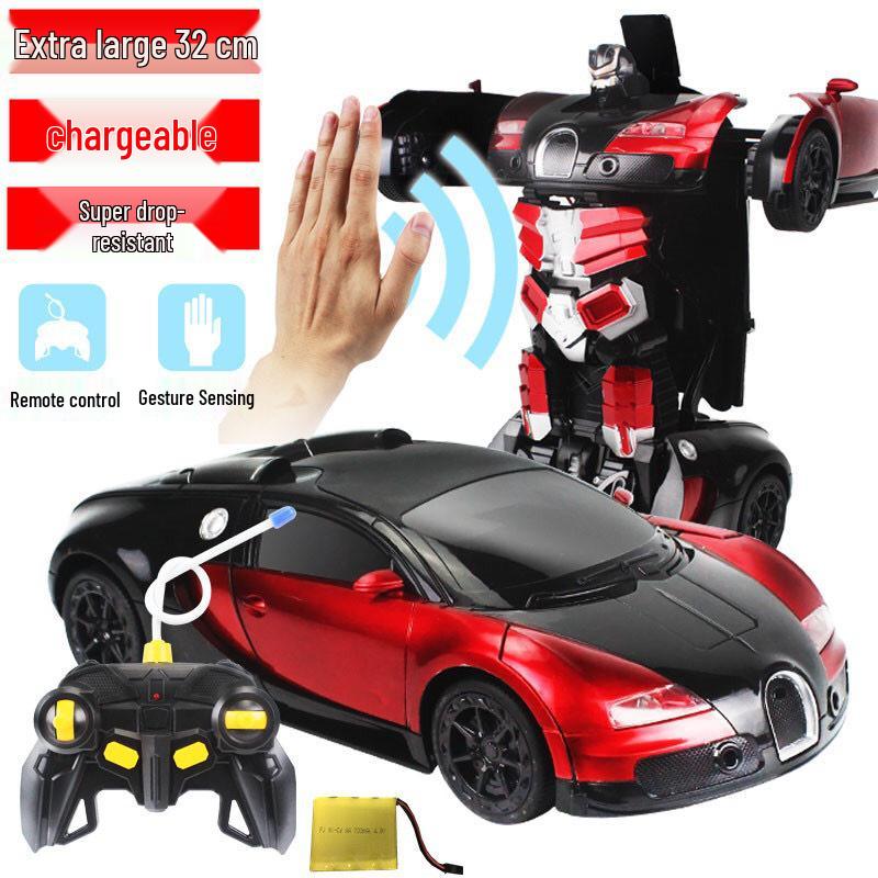 

Робот-трансформер с управлением жестами - Дрифт-рейсер в стиле Ламбо 1 Battery