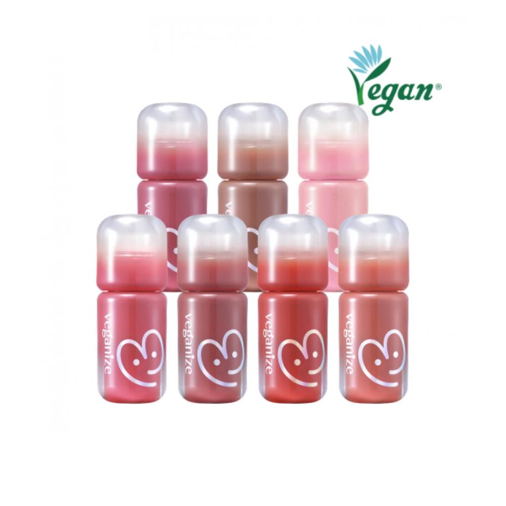 Self Beauty Veganize 4d Dewy Shine Gloss Lip Oil 7 Types 07 PINK MELLOW