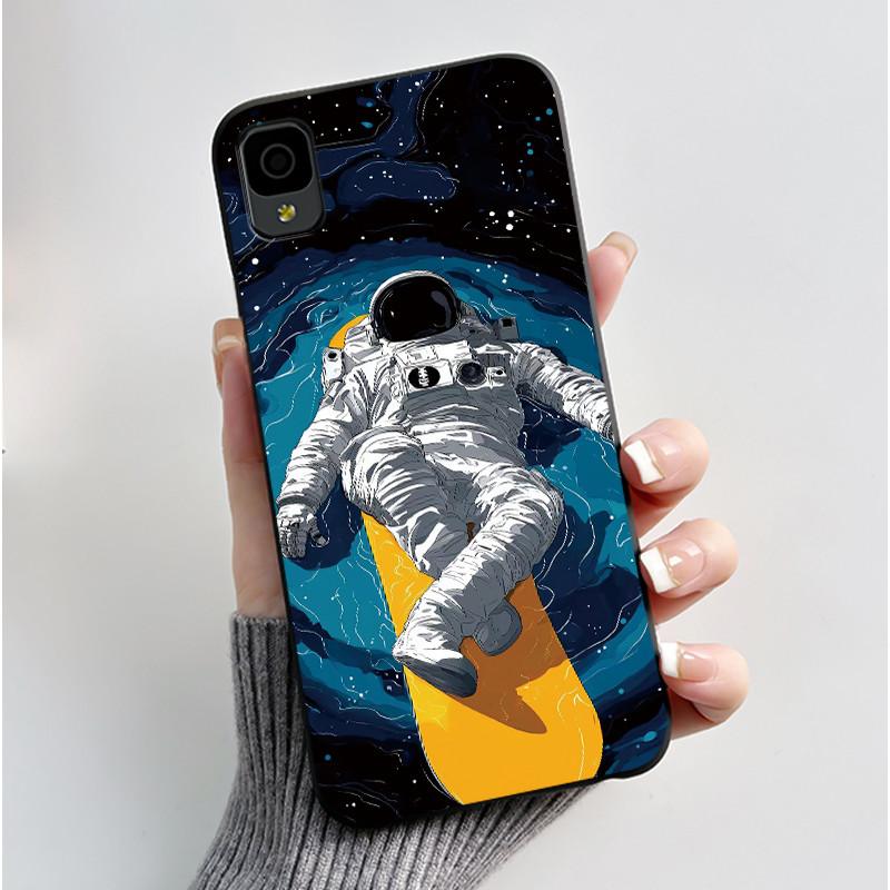 Casing For TCL 30Z 30T 30LE Phone Case Luxury Dragon Cute Cool Boys Girls Black Soft silicone Back Cover For TCL 30 Z T LE Shell