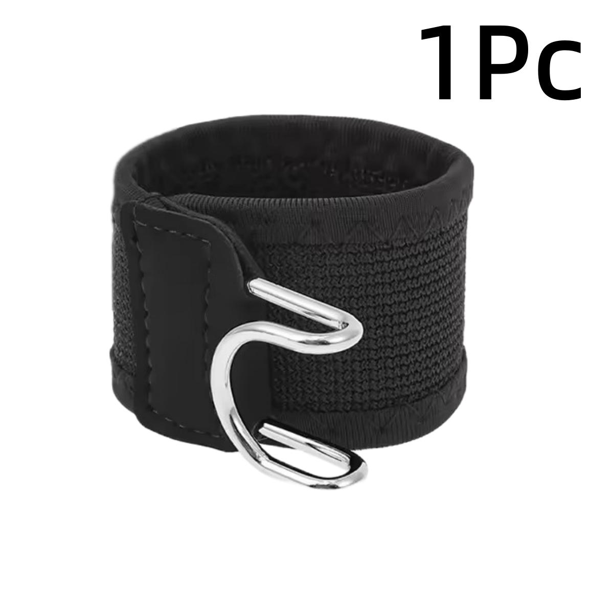 

Functional Metal Buckleless Belts Hook Velcro Waist Buckle Comfortable Metal Hook Adjustable Elastic Waist Belt Outdoor Work EDC чёрный