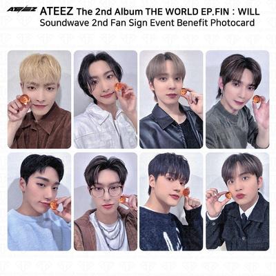 2nd Album WORLD EP.FIN WILL Soundwave 2nd Fan Sign Event Benefit Photocard