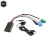 New Car Bluetooth-Compatible 5.0 Aux Cable Mic Handsfree Mobile Phone Free Calling Adapter For Renault Megane 2 UpdateList Radio