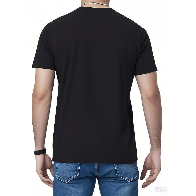 European Size Cute Ice Cream Cone Design T-Shirt | Casual Round Neck, Short Sleeve, Comfortable Top, Suitable For Spring And Summer