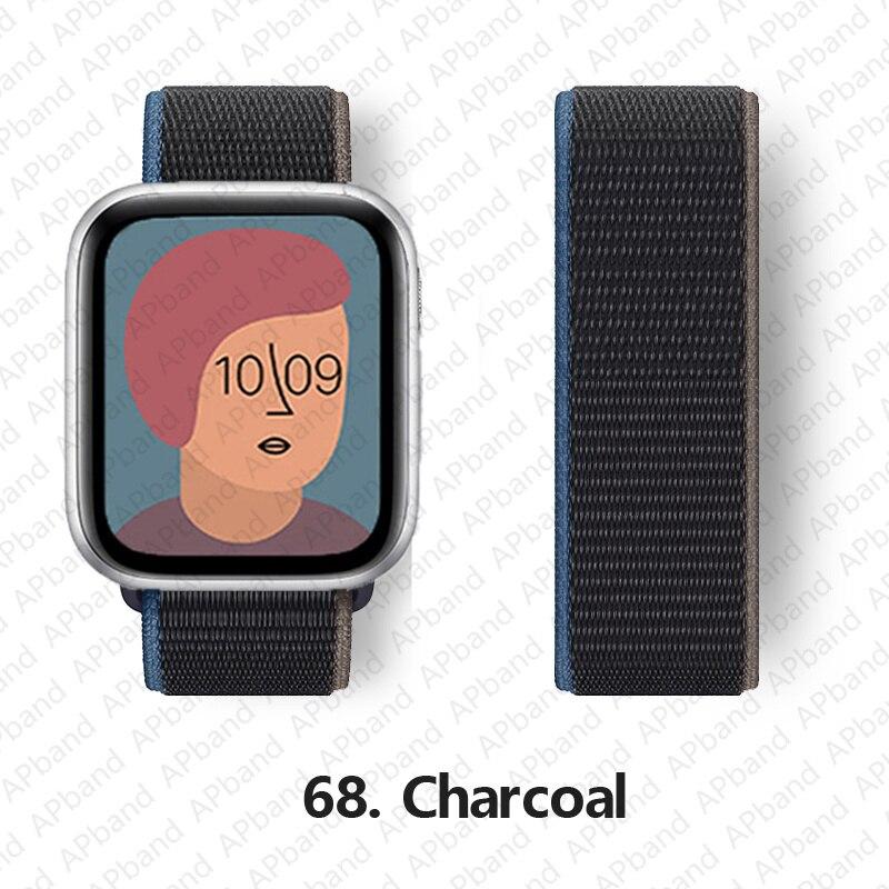 Nylon Band Voor Apple horlogeband 44mm 40mm 42mm 38mm 41mm 45mm 41 45 smartwatch polsband riem lus armband iWatch 3 4 5 se 6 7