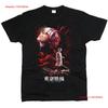 Tokyo Ghoul Anime Unisex T Shirt Vintage Unisex Designer Clothes Soft Streetwear Homme Versatile Slightly Casual Graphic