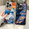 Santorini Greece Summer Soft Phone Case For iPhone 15 16 17 Air 14 Pro Max 16E Plus 13 12 Mini Plating Anti-Fall Fundas